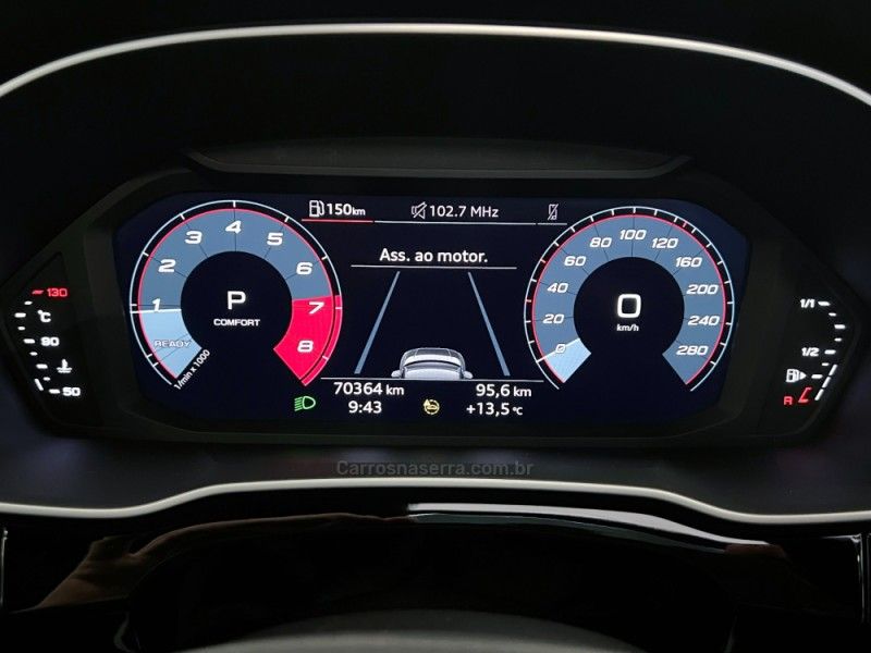 AUDI Q3 2.0 TFSI SPORTBACK PERFORMANCE BLACK QUATTRO 2022/2023 ÓTIMA CAR FLORES DA CUNHA / Carros no Vale