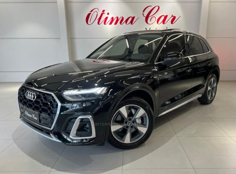 AUDI Q5 2.0 TFSI S-LINE S TRONIC 16V 2021/2022 ÓTIMA CAR FLORES DA CUNHA / Carros no Vale AUDI Q5 2.0 TFSI S-LINE S TRONIC 16V 2021/2022 ÓTIMA CAR FLORES DA CUNHA / Carros no Vale