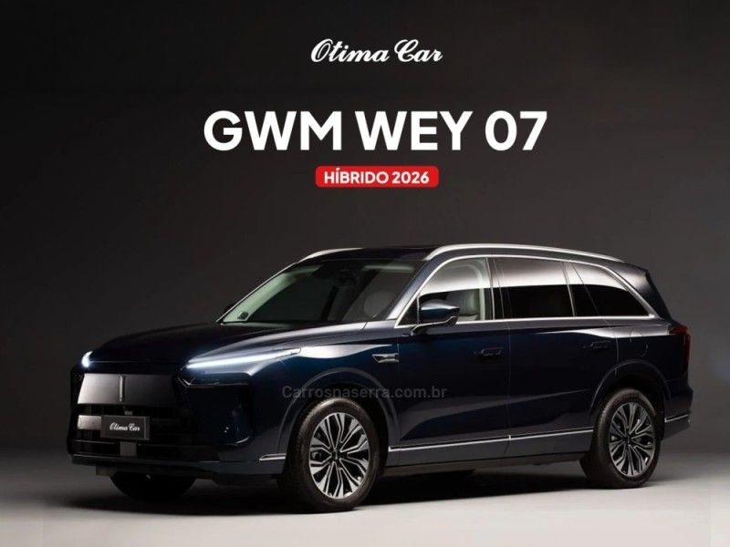 GWM WEY 07 1.5 PHEV 16V HÍBRIDO 2026/2027 ÓTIMA CAR FLORES DA CUNHA / Carros no Vale GWM WEY 07 1.5 PHEV 16V HÍBRIDO 2026/2027 ÓTIMA CAR FLORES DA CUNHA / Carros no Vale