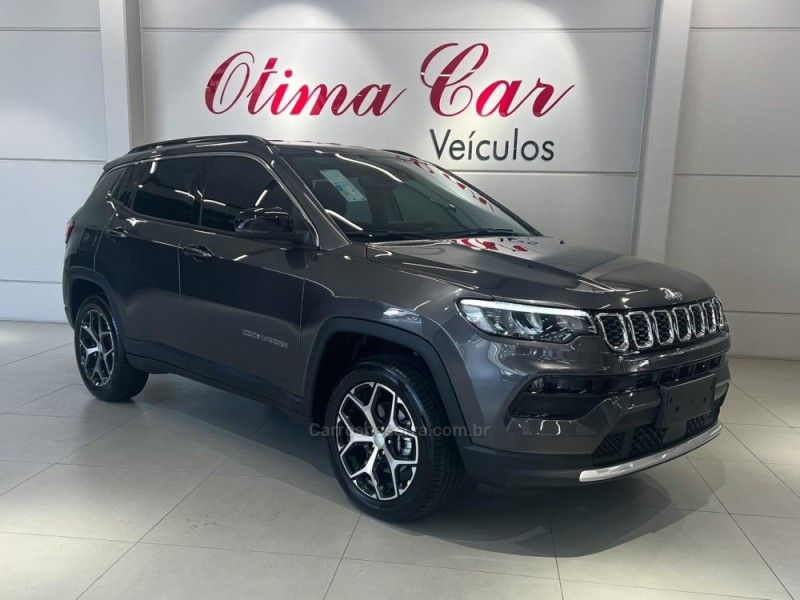 JEEP COMPASS 1.3 LONGITUDE T270 16V TURBO 2026/2026 ÓTIMA CAR FLORES DA CUNHA / Carros no Vale