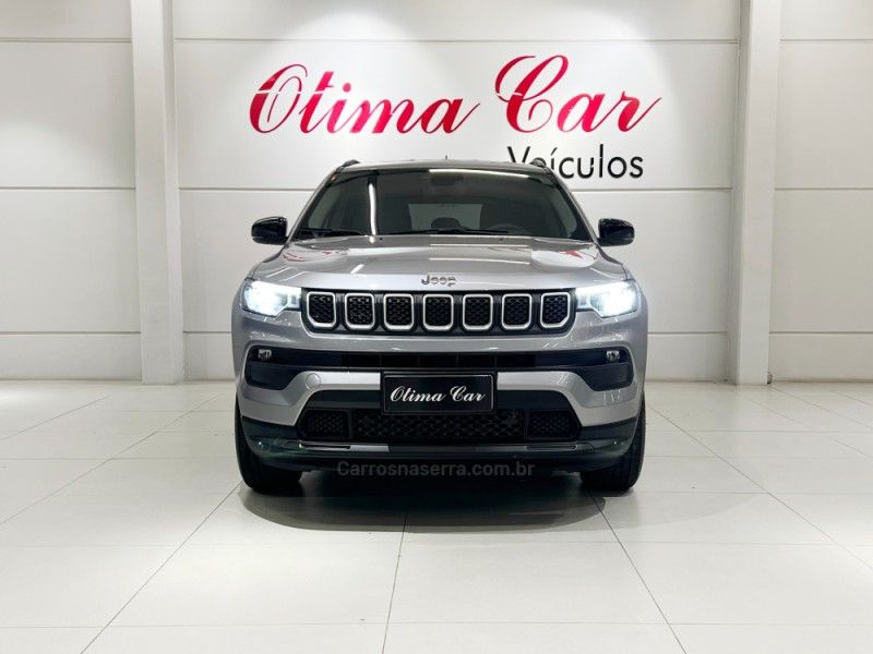JEEP COMPASS 1.3 SPORT T270 16V TURBO 2021/2022 ÓTIMA CAR FLORES DA CUNHA / Carros no Vale JEEP COMPASS 1.3 SPORT T270 16V TURBO 2021/2022 ÓTIMA CAR FLORES DA CUNHA / Carros no Vale
