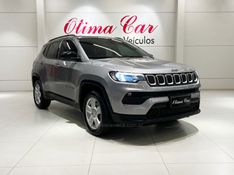 JEEP COMPASS 1.3 SPORT T270 16V TURBO 2021/2022 ÓTIMA CAR FLORES DA CUNHA / Carros no Vale