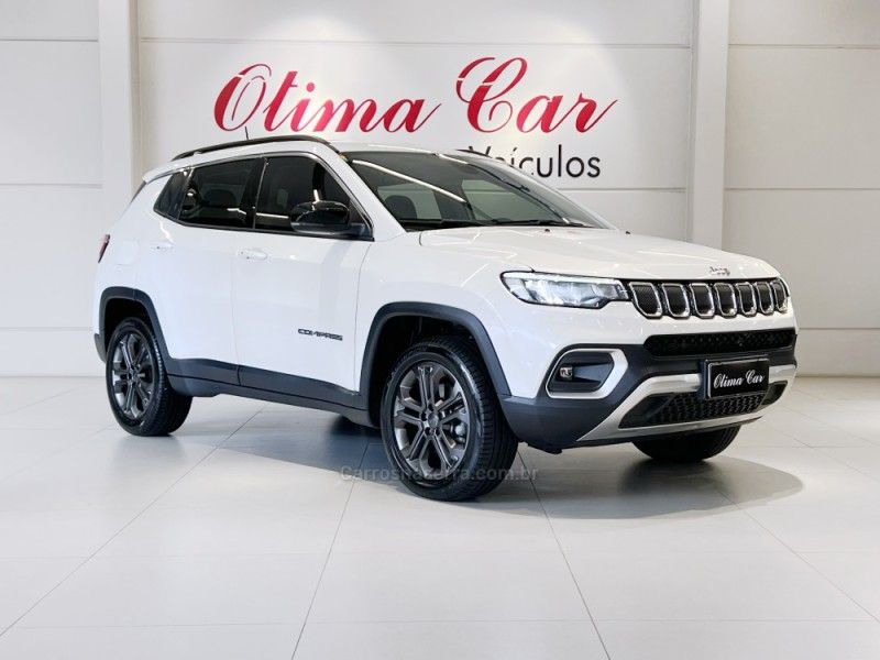 JEEP COMPASS 2.0 LONGITUDE TD350 TURBO 4X4 2021/2022 ÓTIMA CAR FLORES DA CUNHA / Carros no Vale JEEP COMPASS 2.0 LONGITUDE TD350 TURBO 4X4 2021/2022 ÓTIMA CAR FLORES DA CUNHA / Carros no Vale