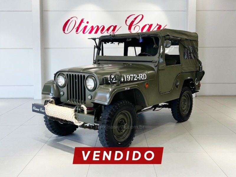 JEEP WILLYS 2.6 4X4 BF 161 1972/1972 ÓTIMA CAR FLORES DA CUNHA / Carros no Vale