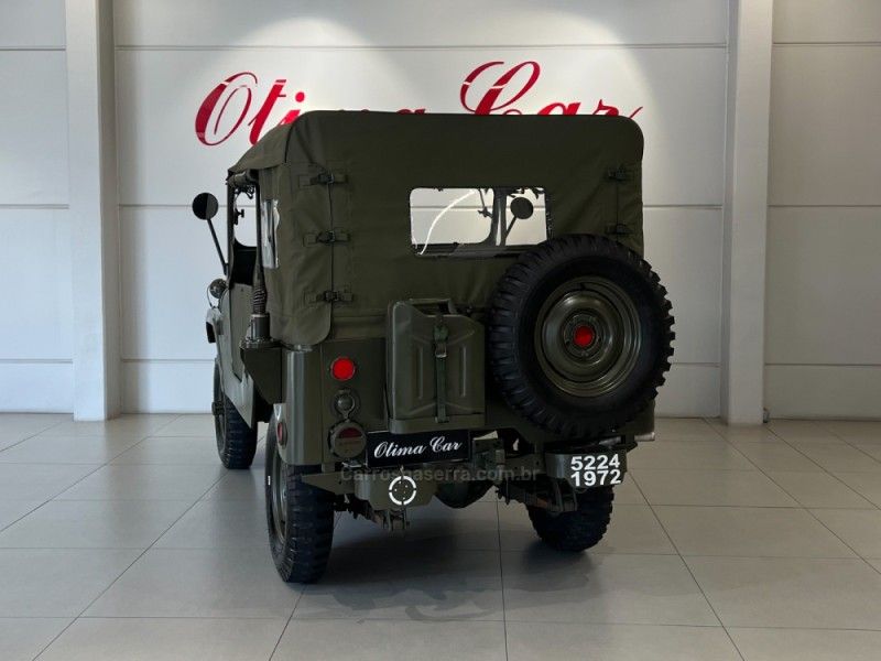 JEEP WILLYS 2.6 4X4 BF 161 1972/1972 ÓTIMA CAR FLORES DA CUNHA / Carros no Vale