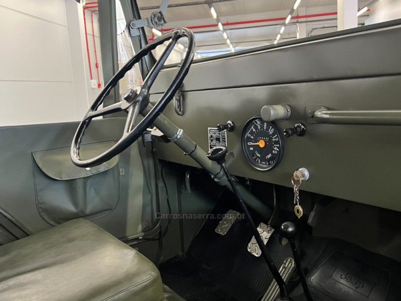 JEEP WILLYS 2.6 4X4 BF 161 1972/1972 ÓTIMA CAR FLORES DA CUNHA / Carros no Vale