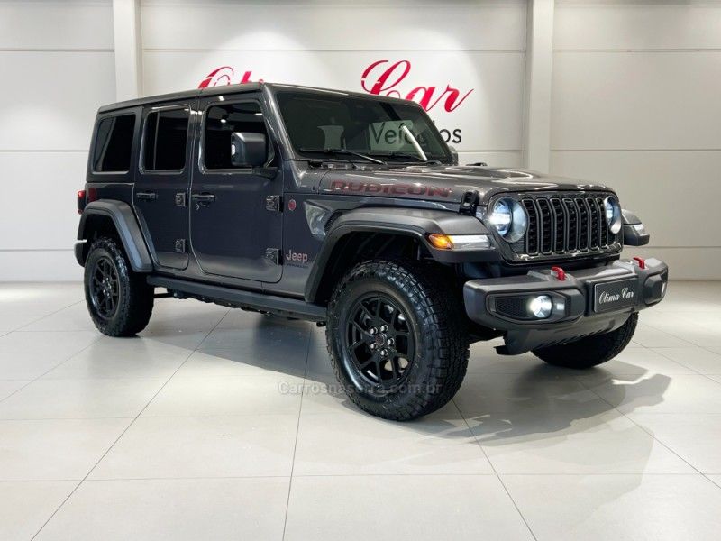 JEEP WRANGLER 2.0 RUBICON 4X4 AT8 16V 2025/2025 ÓTIMA CAR FLORES DA CUNHA / Carros no Vale