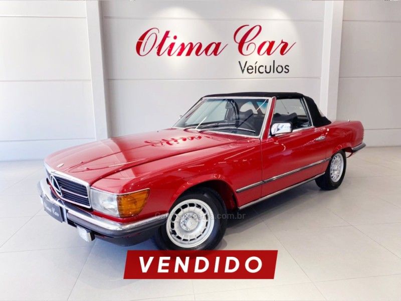 MERCEDES-BENZ 350 SL 3.5 V8 CONVERSÍVEL 1973/1973 ÓTIMA CAR FLORES DA CUNHA / Carros no Vale MERCEDES-BENZ 350 SL 3.5 V8 CONVERSÍVEL 1973/1973 ÓTIMA CAR FLORES DA CUNHA / Carros no Vale