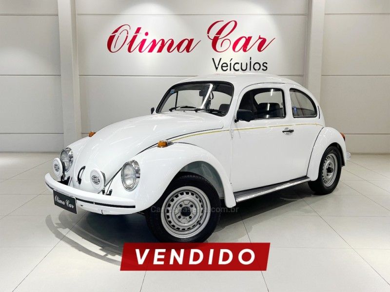 VOLKSWAGEN FUSCA 1.6 8V 1995/1996 ÓTIMA CAR FLORES DA CUNHA / Carros no Vale