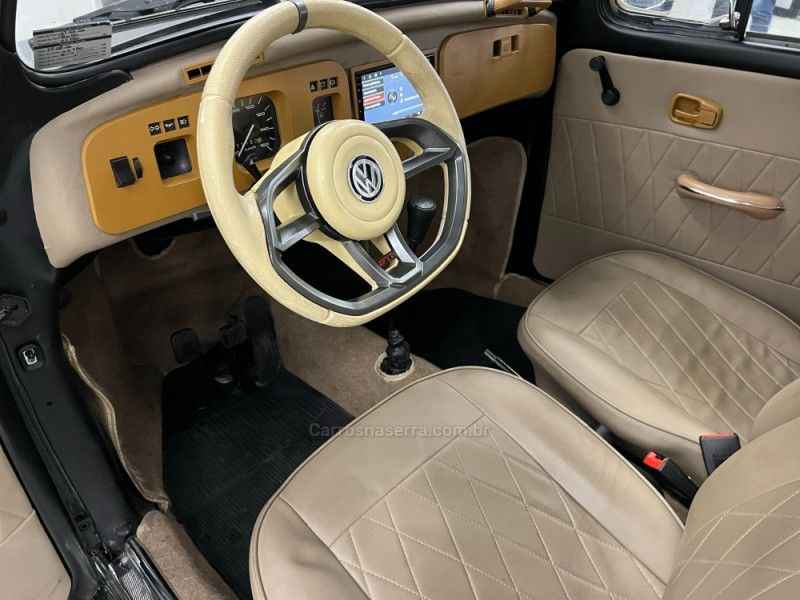 VOLKSWAGEN FUSCA 1.6 8V 1986/1986 ÓTIMA CAR FLORES DA CUNHA / Carros no Vale