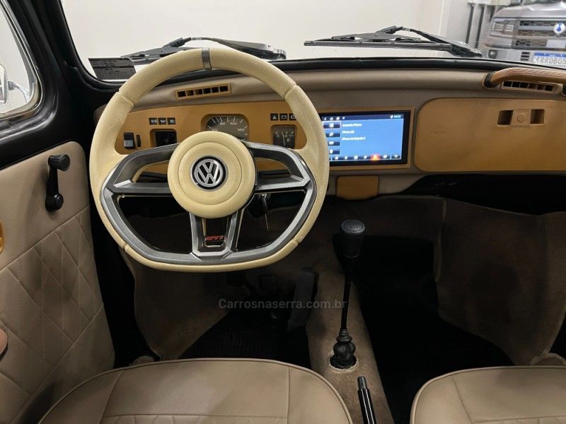 VOLKSWAGEN FUSCA 1.6 8V 1986/1986 ÓTIMA CAR FLORES DA CUNHA / Carros no Vale