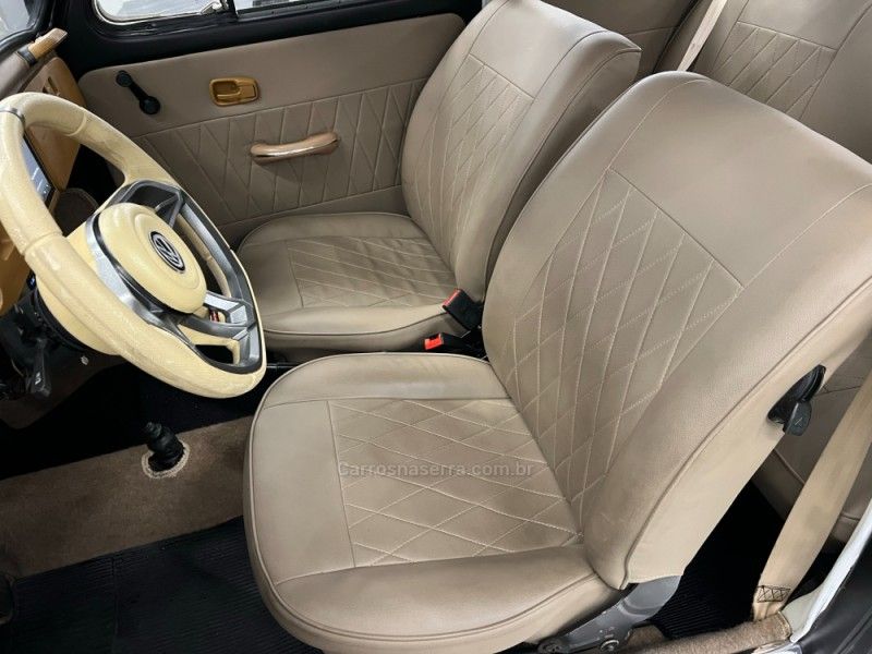 VOLKSWAGEN FUSCA 1.6 8V 1986/1986 ÓTIMA CAR FLORES DA CUNHA / Carros no Vale