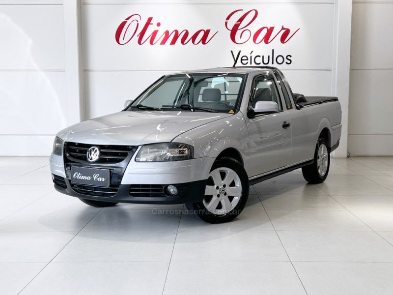 VOLKSWAGEN SAVEIRO 1.8 MI SUPER SURF CS 8V G.III 2007/2008 ÓTIMA CAR FLORES DA CUNHA / Carros no Vale VOLKSWAGEN SAVEIRO 1.8 MI SUPER SURF CS 8V G.III 2007/2008 ÓTIMA CAR FLORES DA CUNHA / Carros no Vale