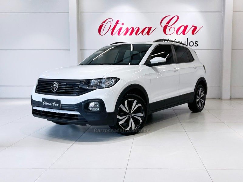 VOLKSWAGEN T-CROSS 1.0 TSI 12V 2021/2022 ÓTIMA CAR FLORES DA CUNHA / Carros no Vale VOLKSWAGEN T-CROSS 1.0 TSI 12V 2021/2022 ÓTIMA CAR FLORES DA CUNHA / Carros no Vale