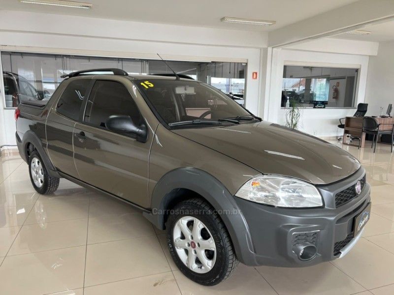 FIAT STRADA 1.4 MPI WORKING CD 8V 3P 2014/2015 CIMIRRO AUTOMÓVEIS TAQUARA / Carros no Vale