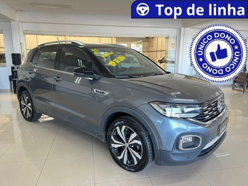 VOLKSWAGEN T-CROSS 1.4 HIGHLINE TSI 16V 2021/2021 CIMIRRO AUTOMÓVEIS TAQUARA / Carros no Vale VOLKSWAGEN T-CROSS 1.4 HIGHLINE TSI 16V 2021/2021 CIMIRRO AUTOMÓVEIS TAQUARA / Carros no Vale
