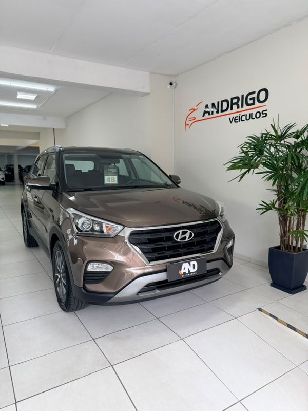 HYUNDAI CRETA 2.0 16V PRESTIGE 2018/2018 ANDRIGO VEÍCULOS CAXIAS DO SUL / Carros no Vale