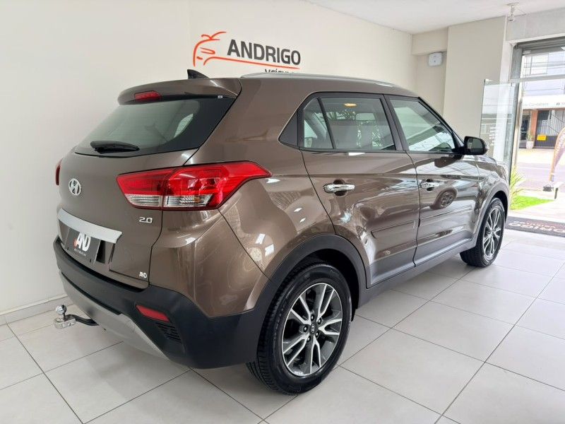 HYUNDAI CRETA 2.0 16V PRESTIGE 2018/2018 ANDRIGO VEÍCULOS CAXIAS DO SUL / Carros no Vale