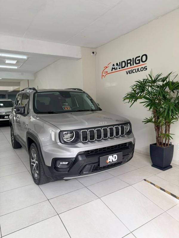 JEEP RENEGADE 1.3 16V LONGITUDE T270 TURBO 4X2 2022/2022 ANDRIGO VEÍCULOS CAXIAS DO SUL / Carros no Vale JEEP RENEGADE 1.3 16V LONGITUDE T270 TURBO 4X2 2022/2022 ANDRIGO VEÍCULOS CAXIAS DO SUL / Carros no Vale