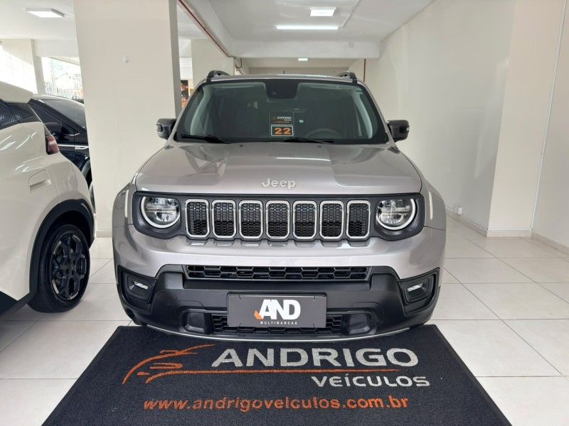 JEEP RENEGADE 1.3 16V LONGITUDE T270 TURBO 4X2 2022/2022 ANDRIGO VEÍCULOS CAXIAS DO SUL / Carros no Vale JEEP RENEGADE 1.3 16V LONGITUDE T270 TURBO 4X2 2022/2022 ANDRIGO VEÍCULOS CAXIAS DO SUL / Carros no Vale
