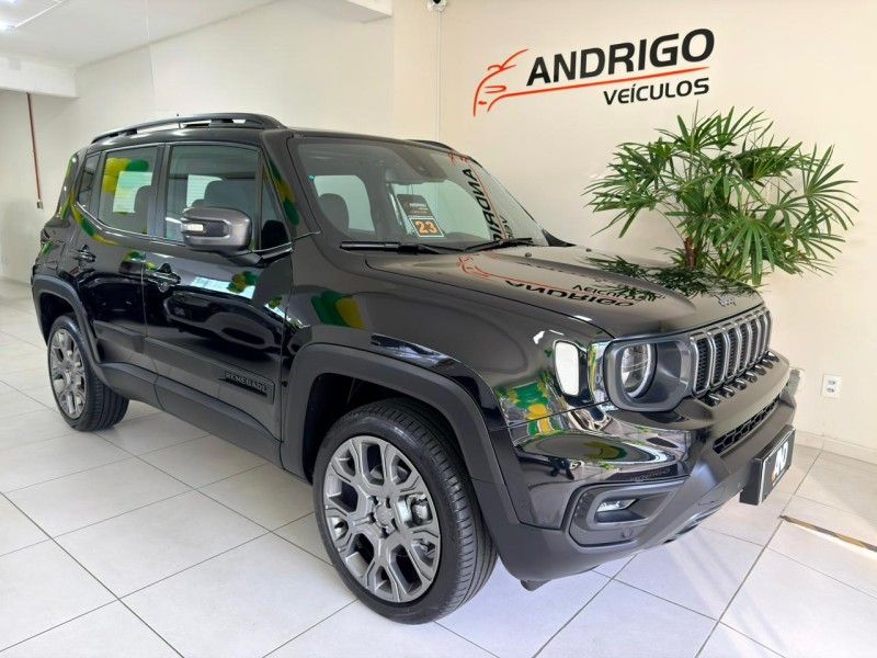 JEEP RENEGADE 1.3 S T270 16V TURBO 4×4 2023/2023 ANDRIGO VEÍCULOS CAXIAS DO SUL / Carros no Vale