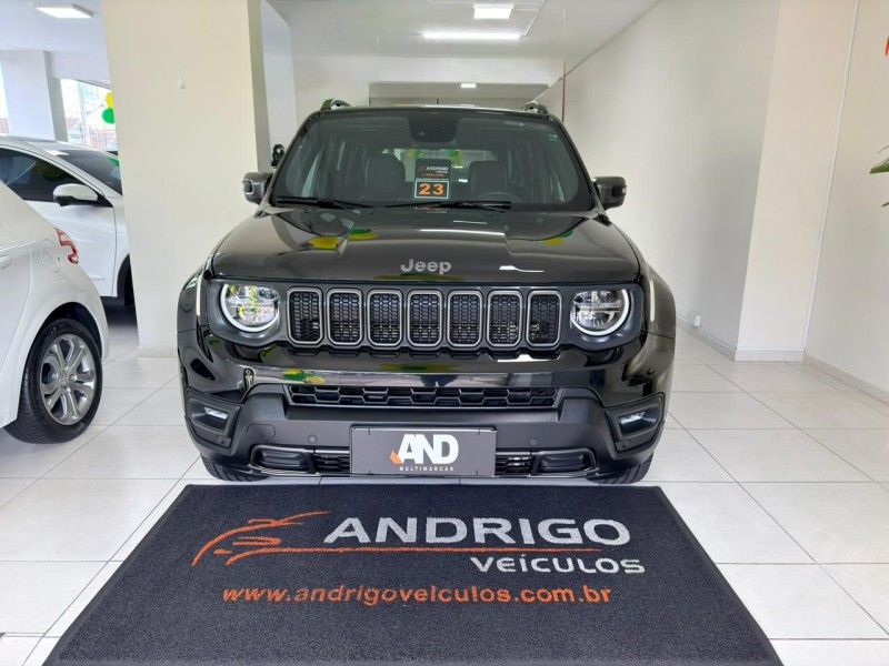 JEEP RENEGADE 1.3 S T270 16V TURBO 4×4 2023/2023 ANDRIGO VEÍCULOS CAXIAS DO SUL / Carros no Vale