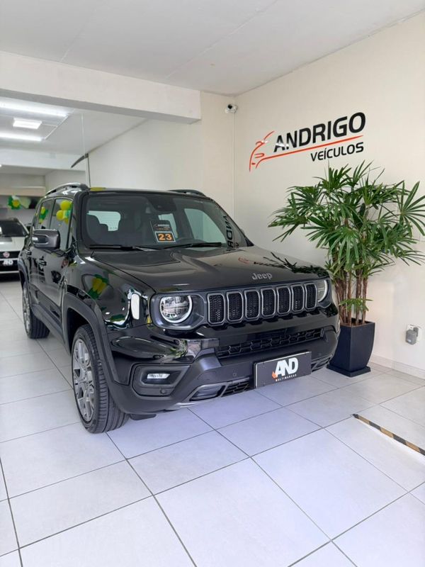 JEEP RENEGADE 1.3 S T270 16V TURBO 4×4 2023/2023 ANDRIGO VEÍCULOS CAXIAS DO SUL / Carros no Vale