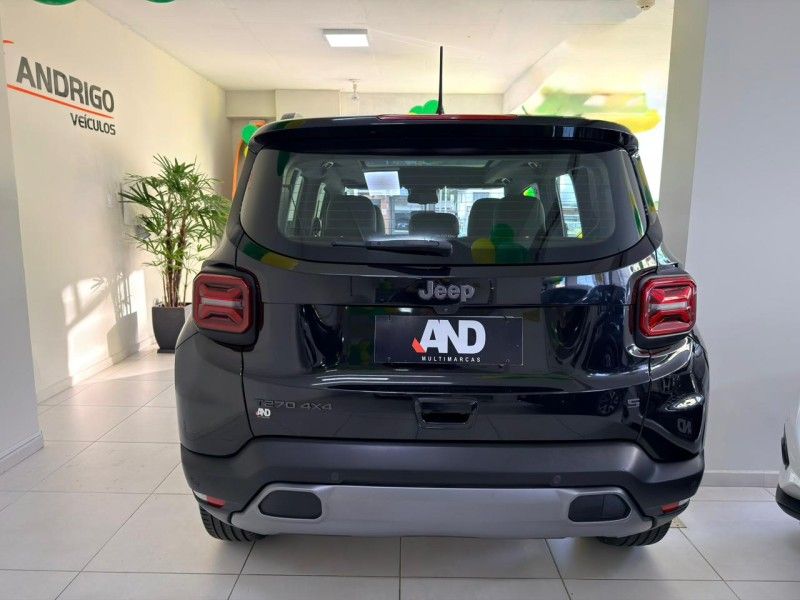 JEEP RENEGADE 1.3 S T270 16V TURBO 4×4 2023/2023 ANDRIGO VEÍCULOS CAXIAS DO SUL / Carros no Vale