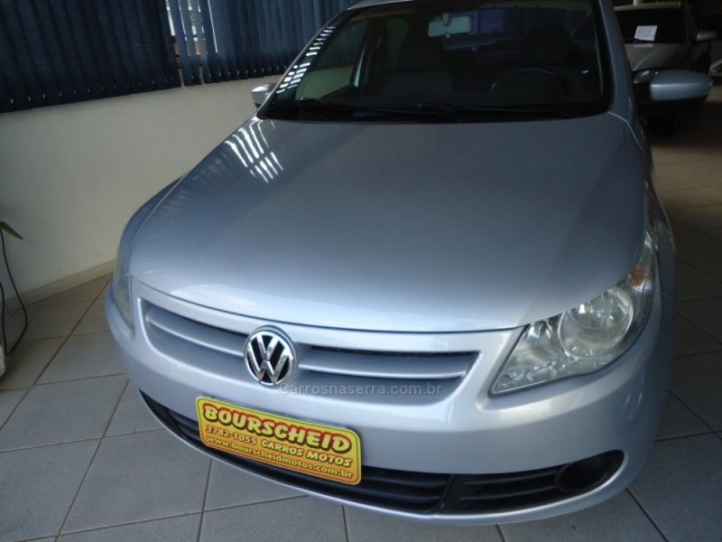VOLKSWAGEN VOYAGE 1.6 MI TREND 8V 2011/2012 BOURSCHEID CARROS E MOTOS SANTA CLARA DO SUL / Carros no Vale