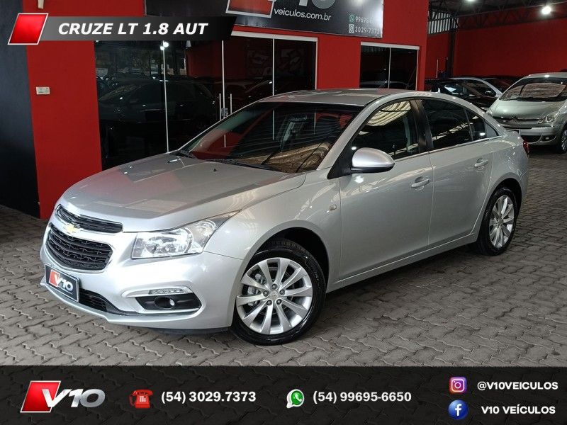 CHEVROLET CRUZE 1.8 LT 16V 2014/2015 V10 VEÍCULOS CAXIAS DO SUL / Carros no Vale CHEVROLET CRUZE 1.8 LT 16V 2014/2015 V10 VEÍCULOS CAXIAS DO SUL / Carros no Vale