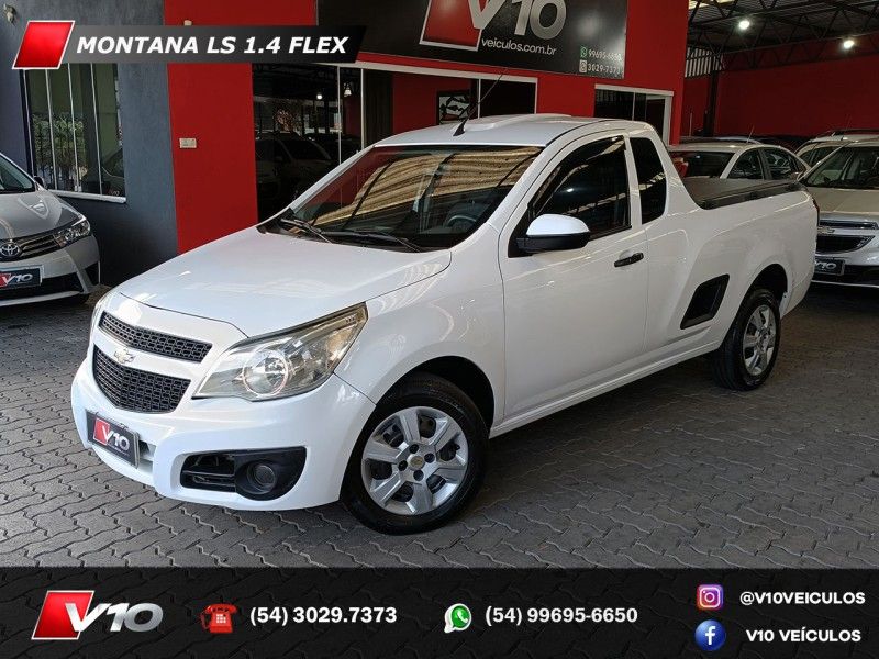 CHEVROLET MONTANA 1.4 MPFI LS CS 8V 2015/2016 V10 VEÍCULOS CAXIAS DO SUL / Carros no Vale CHEVROLET MONTANA 1.4 MPFI LS CS 8V 2015/2016 V10 VEÍCULOS CAXIAS DO SUL / Carros no Vale