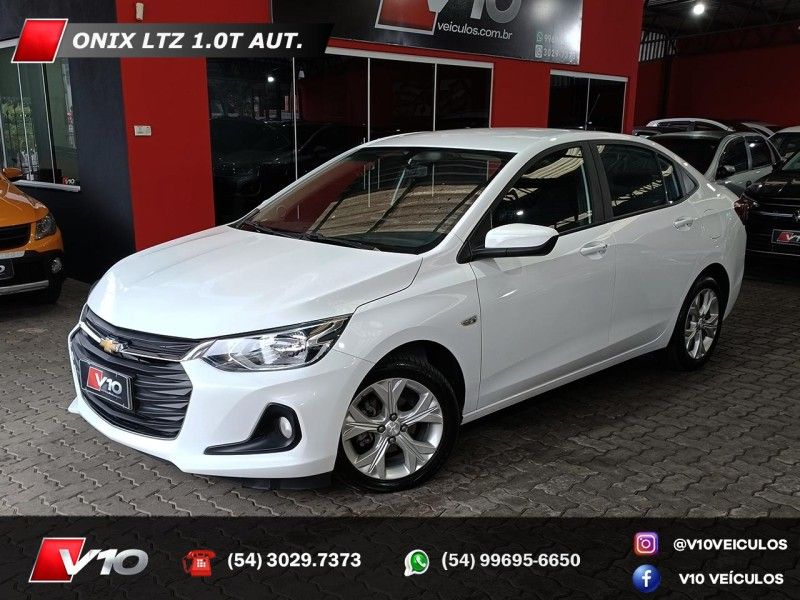 CHEVROLET ONIX 1.0LTZ PLUS 12V TURBO 2023/2024 V10 VEÍCULOS CAXIAS DO SUL / Carros no Vale
