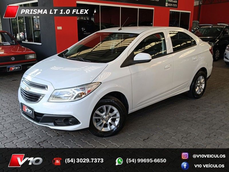 CHEVROLET PRISMA 1.0 MPFI LT 8V 2013/2014 V10 VEÍCULOS CAXIAS DO SUL / Carros no Vale