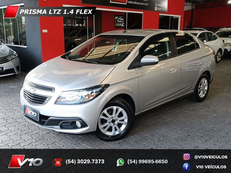 CHEVROLET PRISMA 1.4 MPFI LTZ 8V 2014/2015 V10 VEÍCULOS CAXIAS DO SUL / Carros no Vale CHEVROLET PRISMA 1.4 MPFI LTZ 8V 2014/2015 V10 VEÍCULOS CAXIAS DO SUL / Carros no Vale