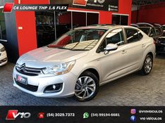 CITROËN C4 LOUNGE 1.6 EXCLUSIVE 16V TURBO 2015/2016 V10 VEÍCULOS CAXIAS DO SUL / Carros no Vale