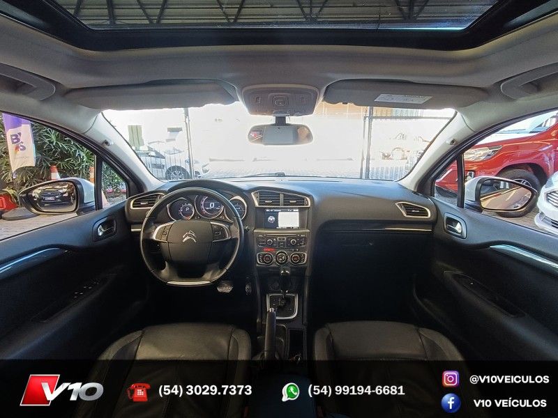 CITROËN C4 LOUNGE 1.6 EXCLUSIVE 16V TURBO 2015/2016 V10 VEÍCULOS CAXIAS DO SUL / Carros no Vale