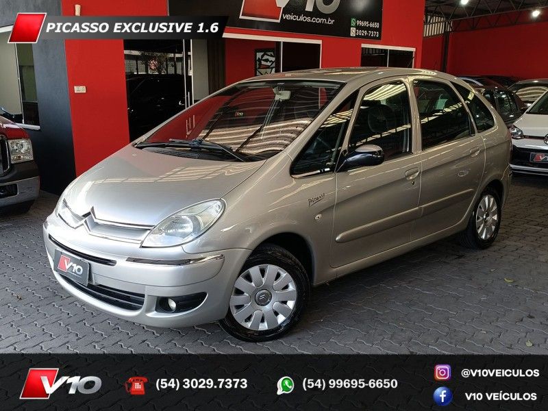 CITROËN XSARA PICASSO 1.6 I EXCLUSIVE 16V 2009/2010 V10 VEÍCULOS CAXIAS DO SUL / Carros no Vale CITROËN XSARA PICASSO 1.6 I EXCLUSIVE 16V 2009/2010 V10 VEÍCULOS CAXIAS DO SUL / Carros no Vale