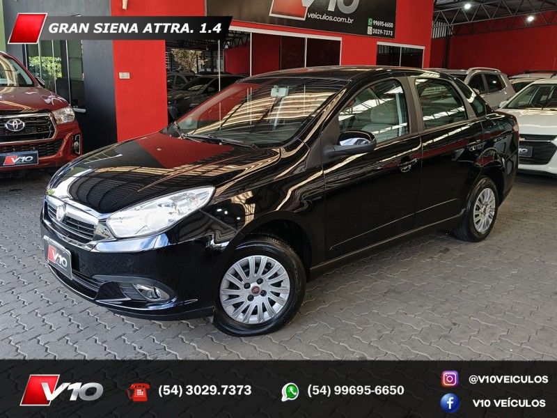 FIAT GRAND SIENA 1.4 MPI ATTRACTIVE 8V 2012/2013 V10 VEÍCULOS CAXIAS DO SUL / Carros no Vale FIAT GRAND SIENA 1.4 MPI ATTRACTIVE 8V 2012/2013 V10 VEÍCULOS CAXIAS DO SUL / Carros no Vale