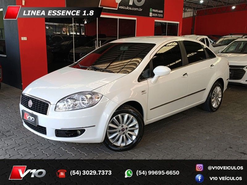 FIAT LINEA 1.8 ESSENCE 16V AUTOMATIZADO 2012/2013 V10 VEÍCULOS CAXIAS DO SUL / Carros no Vale FIAT LINEA 1.8 ESSENCE 16V AUTOMATIZADO 2012/2013 V10 VEÍCULOS CAXIAS DO SUL / Carros no Vale