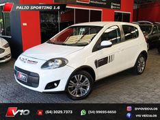 FIAT PALIO 1.6 MPI SPORTING 16V 2012/2013 V10 VEÍCULOS CAXIAS DO SUL / Carros no Vale