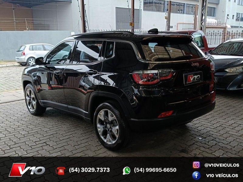JEEP COMPASS 2.0 16V LONGITUDE 2019/2020 V10 VEÍCULOS CAXIAS DO SUL / Carros no Vale