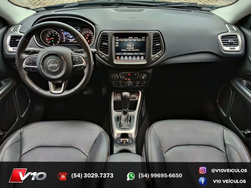JEEP COMPASS 2.0 16V LONGITUDE 2019/2020 V10 VEÍCULOS CAXIAS DO SUL / Carros no Vale