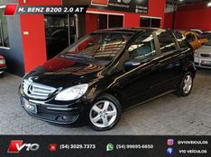 MERCEDES-BENZ B 200 2.0 8V 2007/2008 V10 VEÍCULOS CAXIAS DO SUL / Carros no Vale
