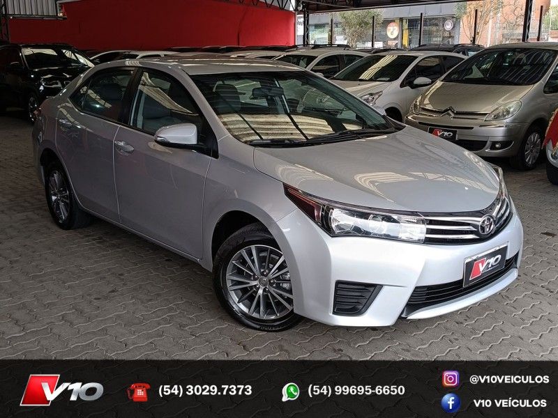 TOYOTA COROLLA 1.8 GLI 16V 2016/2017 V10 VEÍCULOS CAXIAS DO SUL / Carros no Vale TOYOTA COROLLA 1.8 GLI 16V 2016/2017 V10 VEÍCULOS CAXIAS DO SUL / Carros no Vale