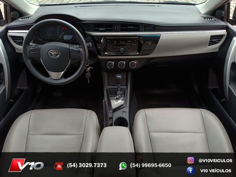 TOYOTA COROLLA 1.8 GLI 16V 2016/2017 V10 VEÍCULOS CAXIAS DO SUL / Carros no Vale TOYOTA COROLLA 1.8 GLI 16V 2016/2017 V10 VEÍCULOS CAXIAS DO SUL / Carros no Vale