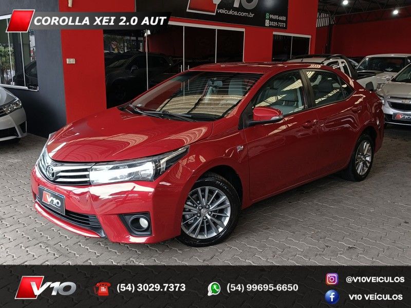 TOYOTA COROLLA 2.0 XEI 16V 2016/2016 V10 VEÍCULOS CAXIAS DO SUL / Carros no Vale TOYOTA COROLLA 2.0 XEI 16V 2016/2016 V10 VEÍCULOS CAXIAS DO SUL / Carros no Vale