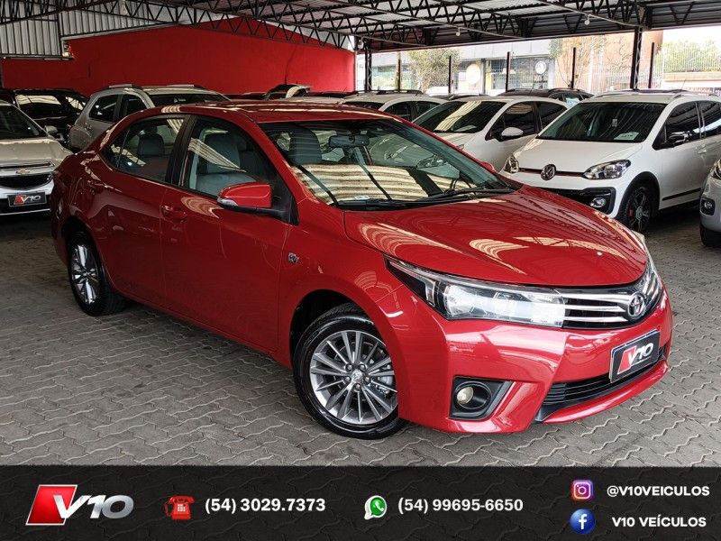 TOYOTA COROLLA 2.0 XEI 16V 2016/2016 V10 VEÍCULOS CAXIAS DO SUL / Carros no Vale TOYOTA COROLLA 2.0 XEI 16V 2016/2016 V10 VEÍCULOS CAXIAS DO SUL / Carros no Vale