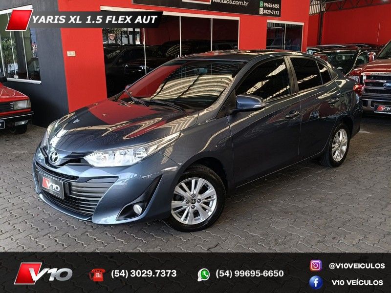 TOYOTA YARIS 1.5 XL SEDAN 16V 2019/2019 V10 VEÍCULOS CAXIAS DO SUL / Carros no Vale
