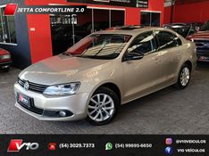 VOLKSWAGEN JETTA 2.0 COMFORTLINE TIPTRONIC 2012/2013 V10 VEÍCULOS CAXIAS DO SUL / Carros no Vale