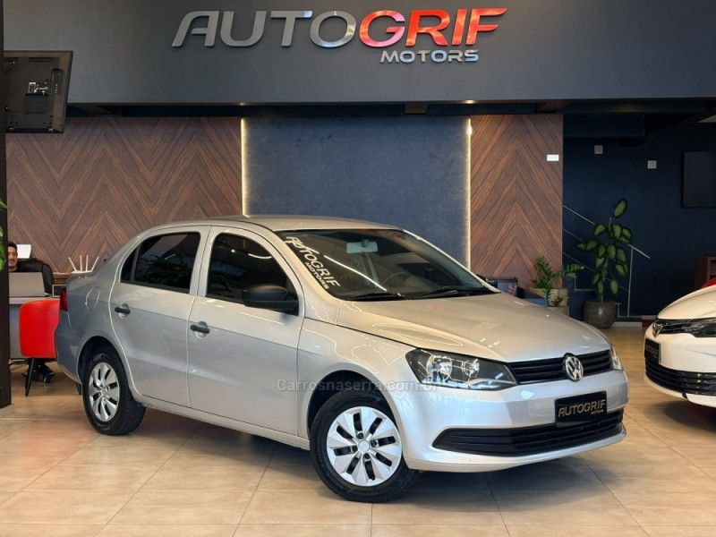VOLKSWAGEN VOYAGE 1.6 MI TRENDLINE 8V 2016/2016 AUTOGRIF MOTORS CAMPO BOM / Carros no Vale VOLKSWAGEN VOYAGE 1.6 MI TRENDLINE 8V 2016/2016 AUTOGRIF MOTORS CAMPO BOM / Carros no Vale